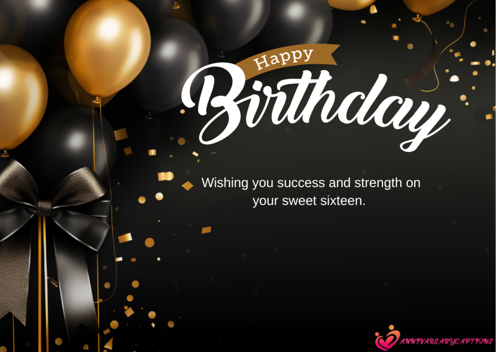 16th Birthday Wishes