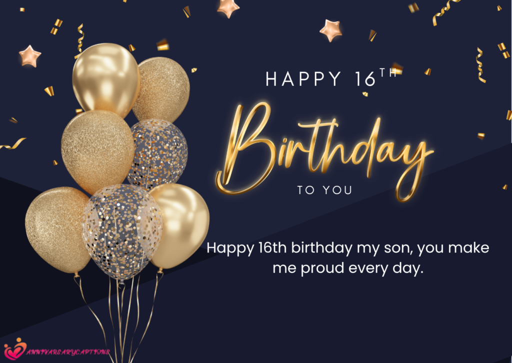 16th Birthday Wishes