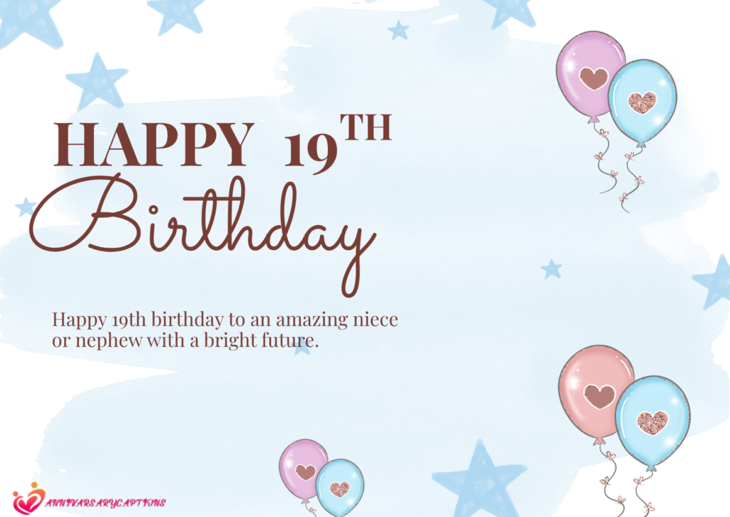 19th Birthday Wishes
