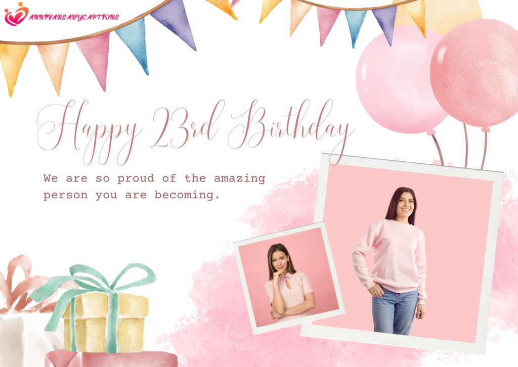 23rd Birthday Wishes