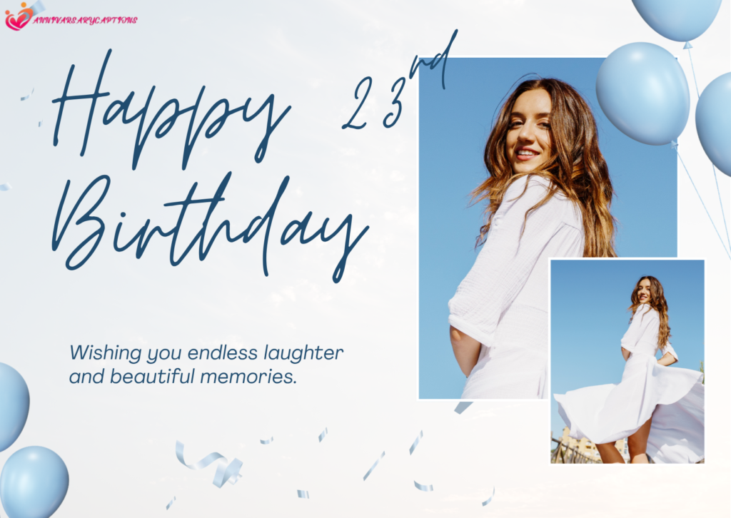 23rd Birthday Wishes