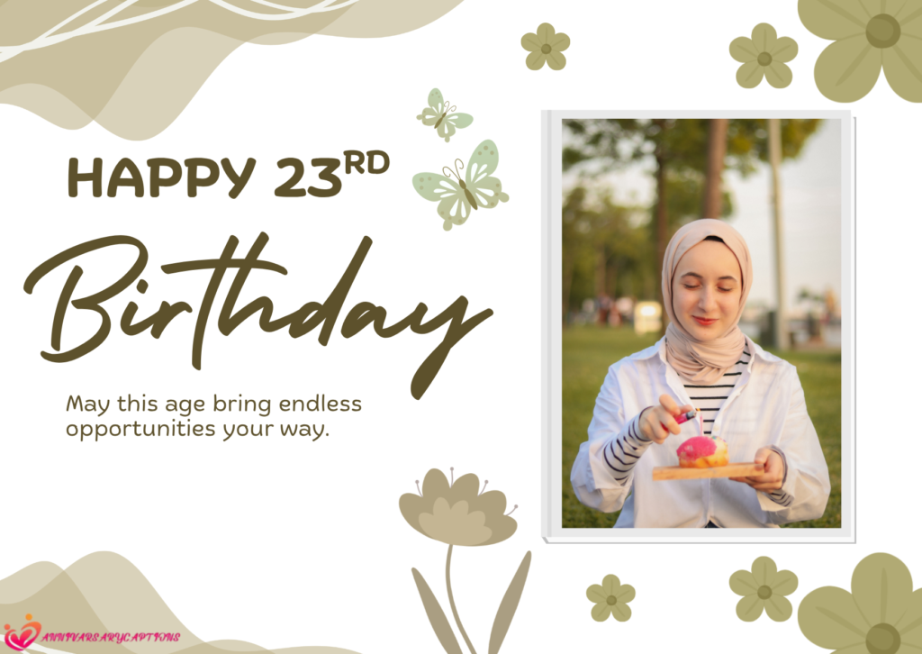 23rd Birthday Wishes