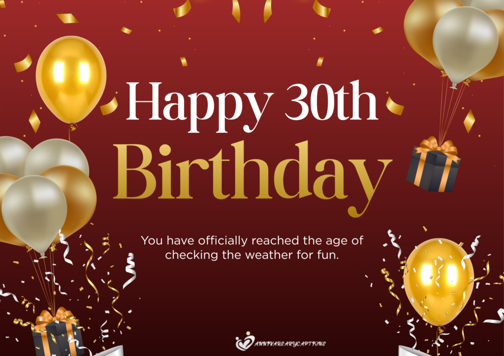 30th Birthday Wishes