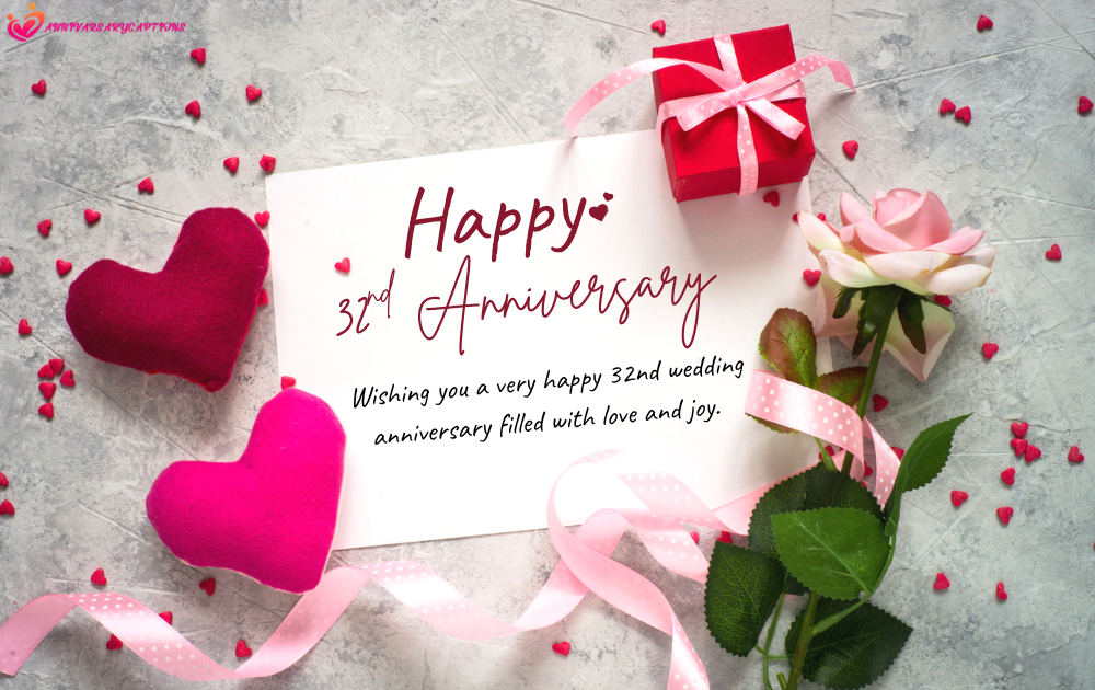 32nd wedding anniversary