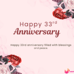 33rd wedding anniversary