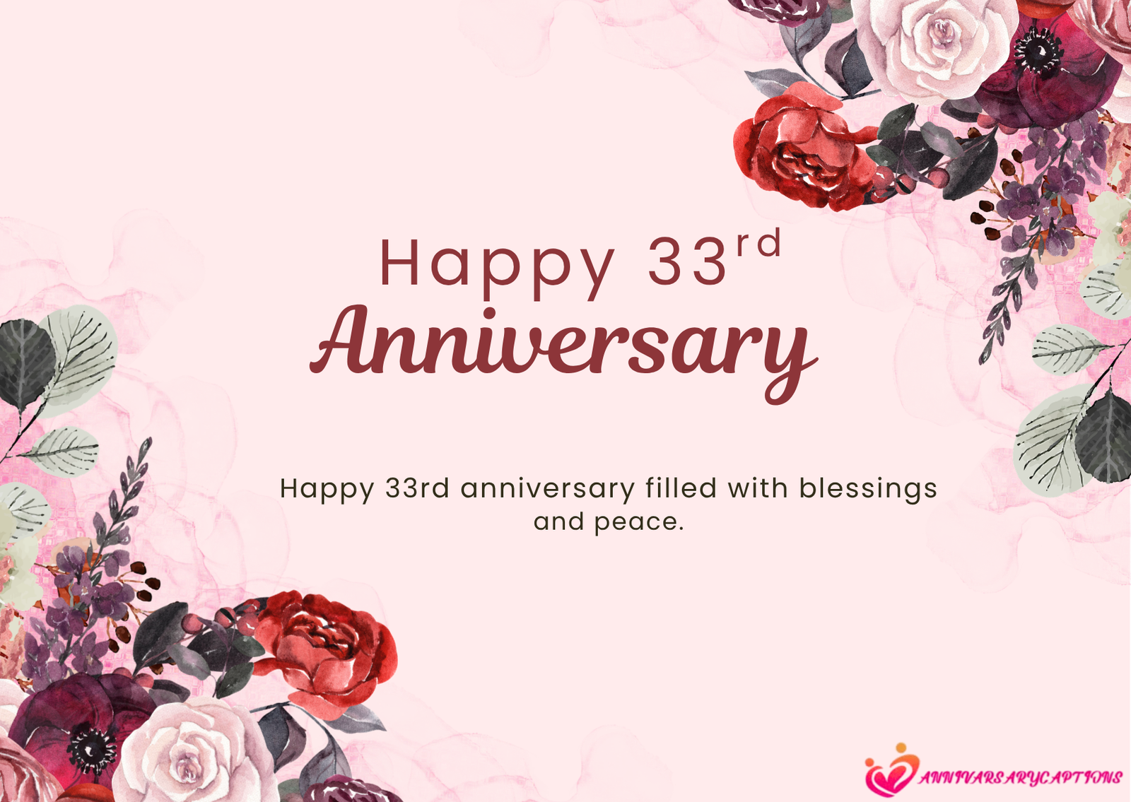 33rd wedding anniversary