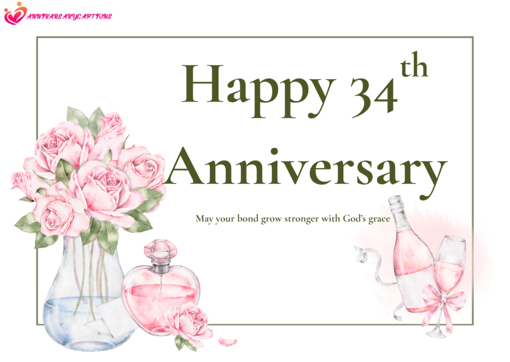 34th wedding anniversary