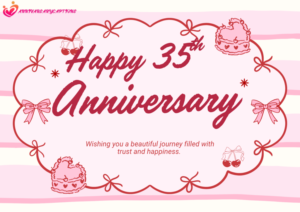 35th wedding anniversary