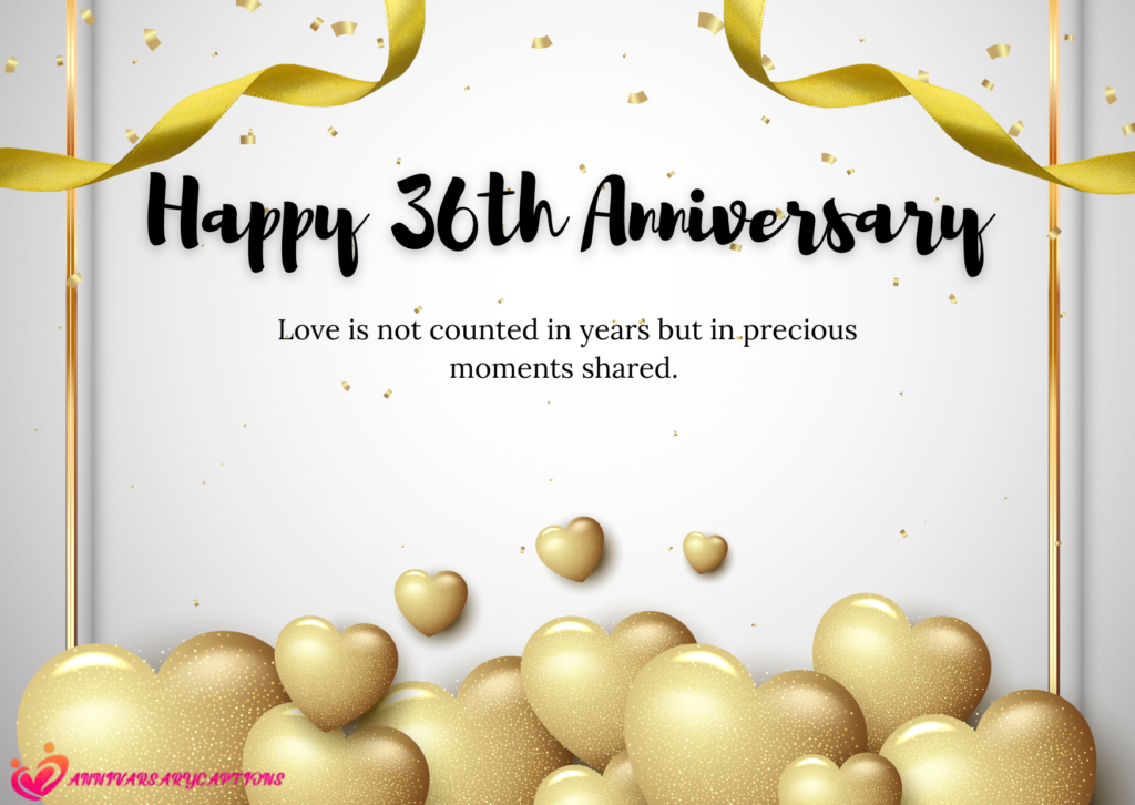 36th wedding anniversary