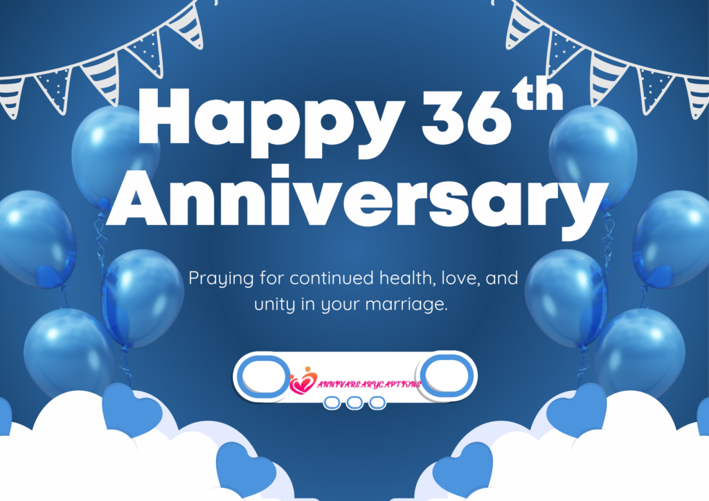 36th wedding anniversary