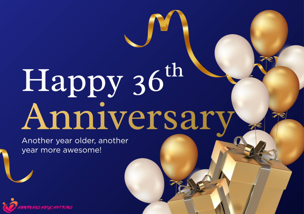 36th wedding anniversary