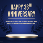 36th wedding anniversary