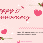 37th wedding anniversary