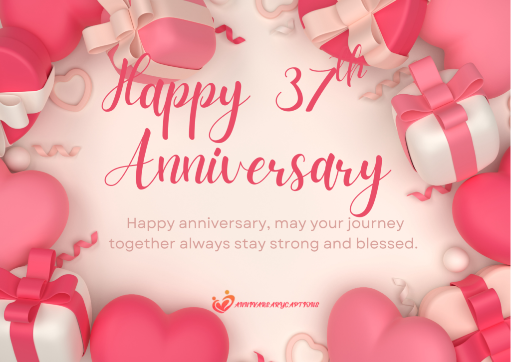 37th wedding anniversary