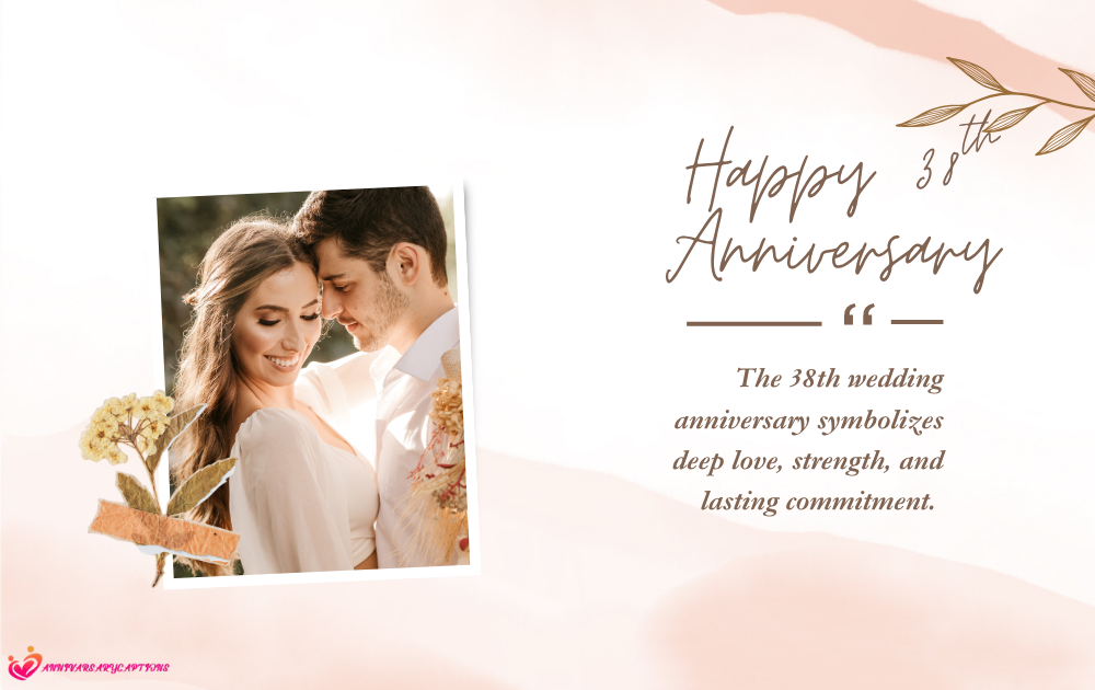 38th wedding anniversary