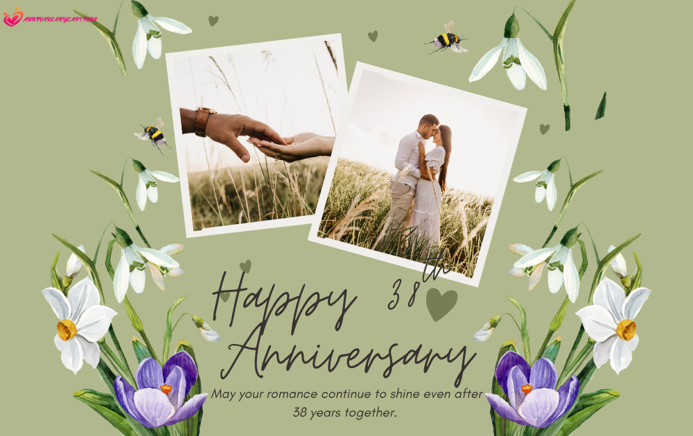 38th wedding anniversary