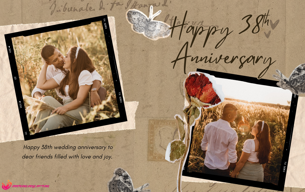 38th wedding anniversary
