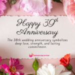 38th wedding anniversary