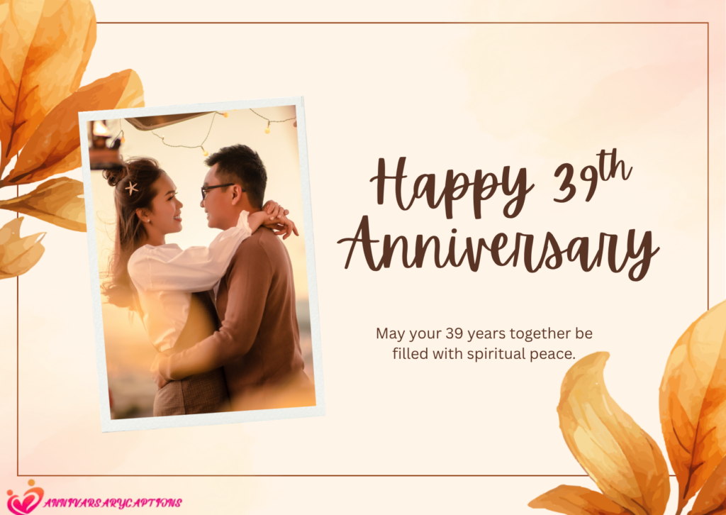 38th wedding anniversary