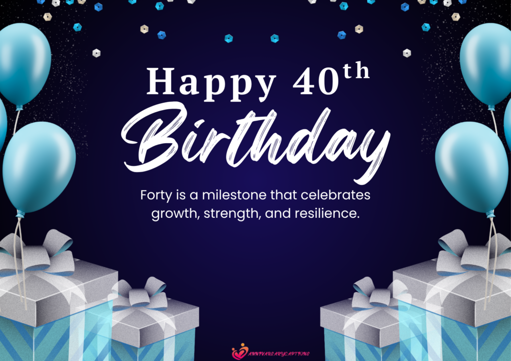 40th Birthday Wishes