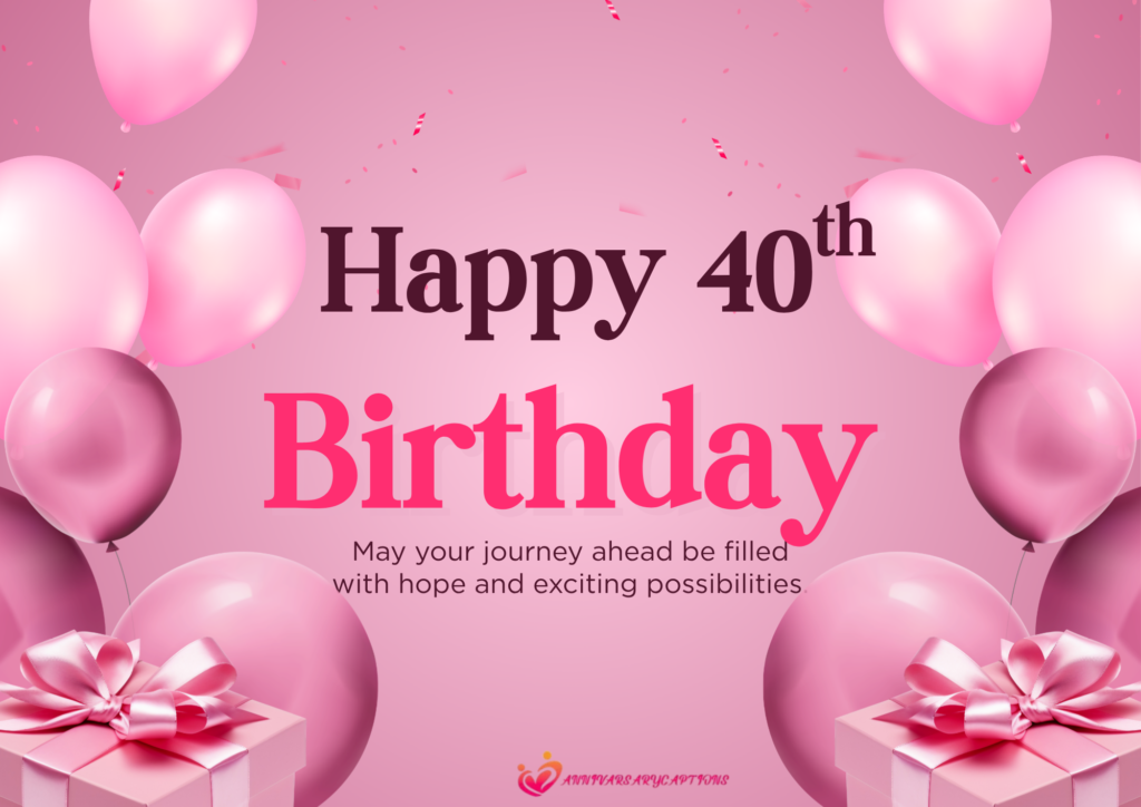 40th Birthday Wishes