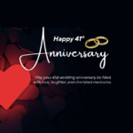 41st wedding anniversary