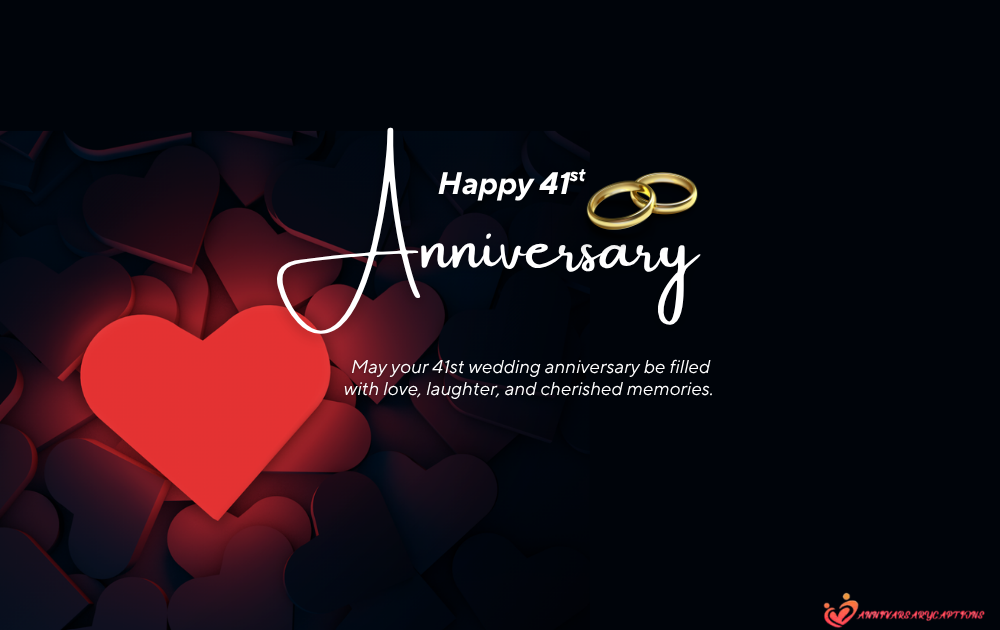 41st wedding anniversary