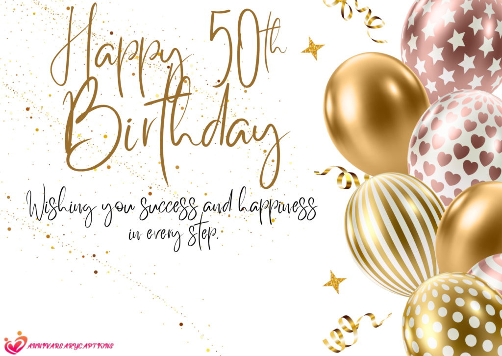 50th Birthday Wishes