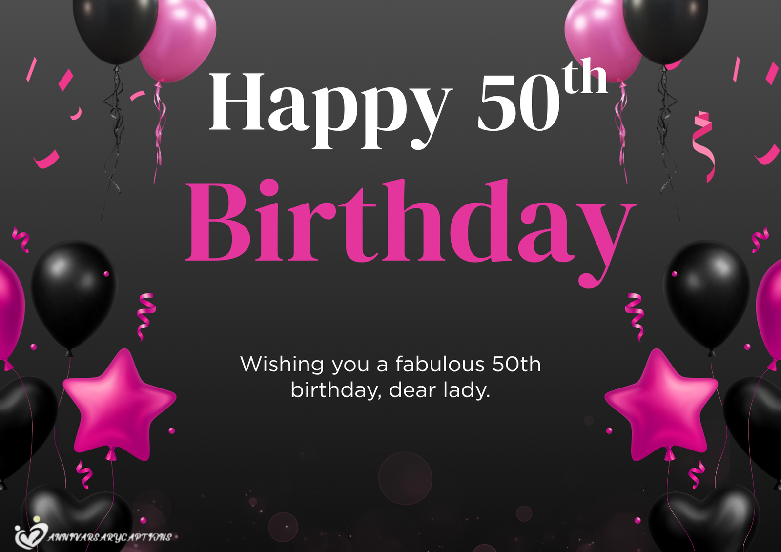 50th Birthday Wishes