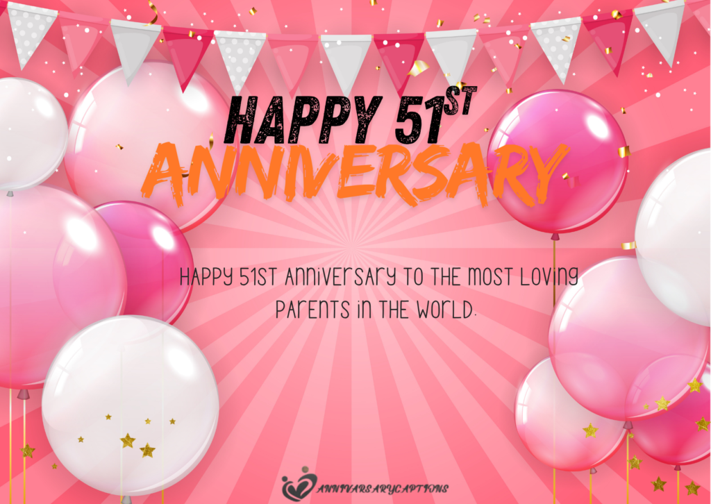 51st Wedding Anniversary