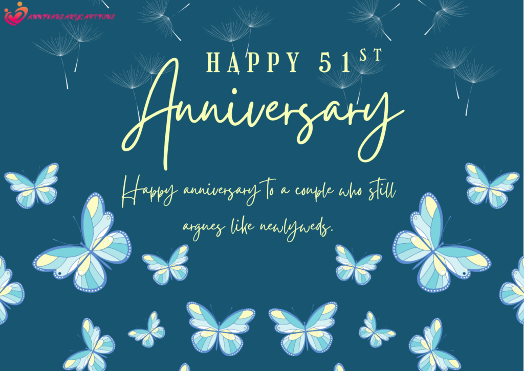 51st Wedding Anniversary