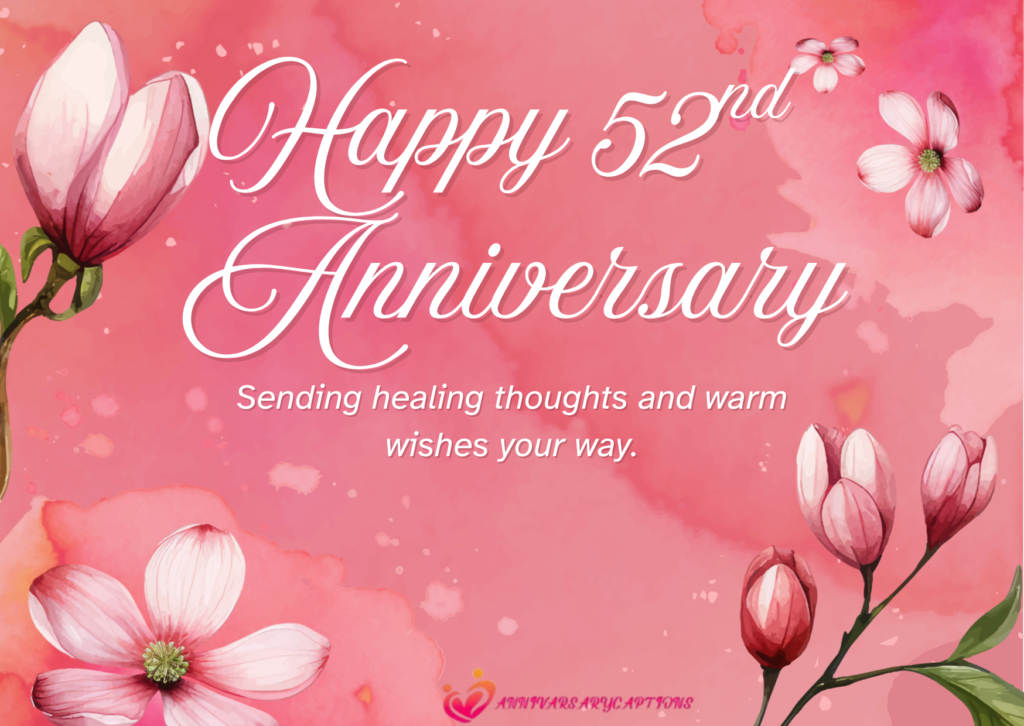 52nd Wedding Anniversary