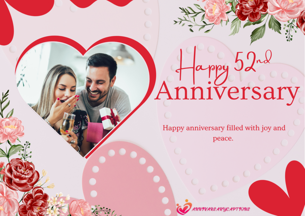 52nd Wedding Anniversary