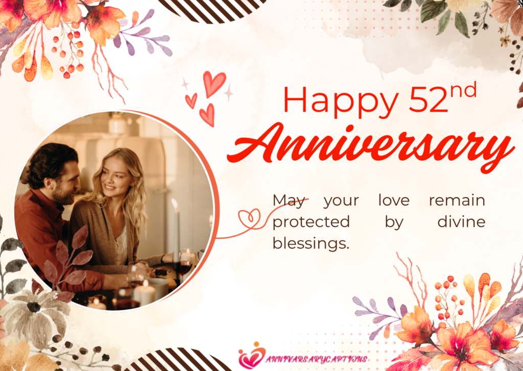 52nd Wedding Anniversary