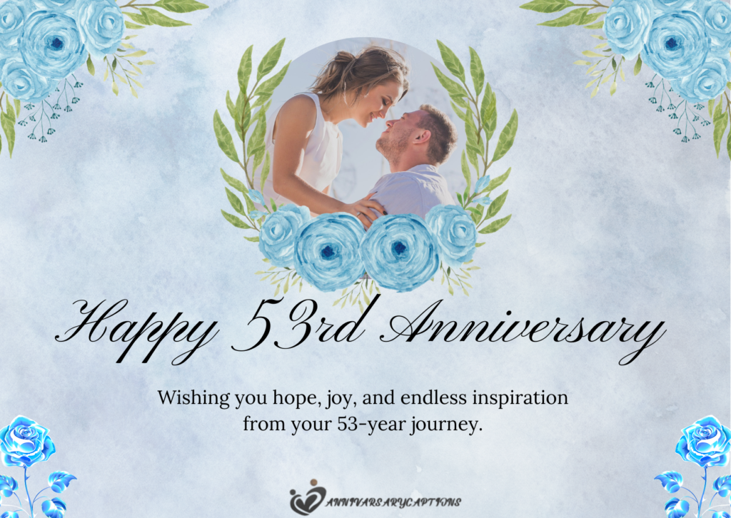 53rd Anniversary Wishes