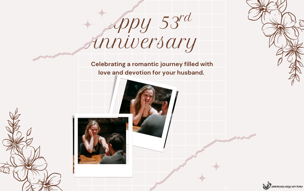 53rd Anniversary Wishes