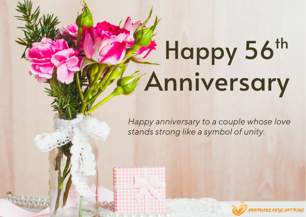 56th Wedding Anniversary