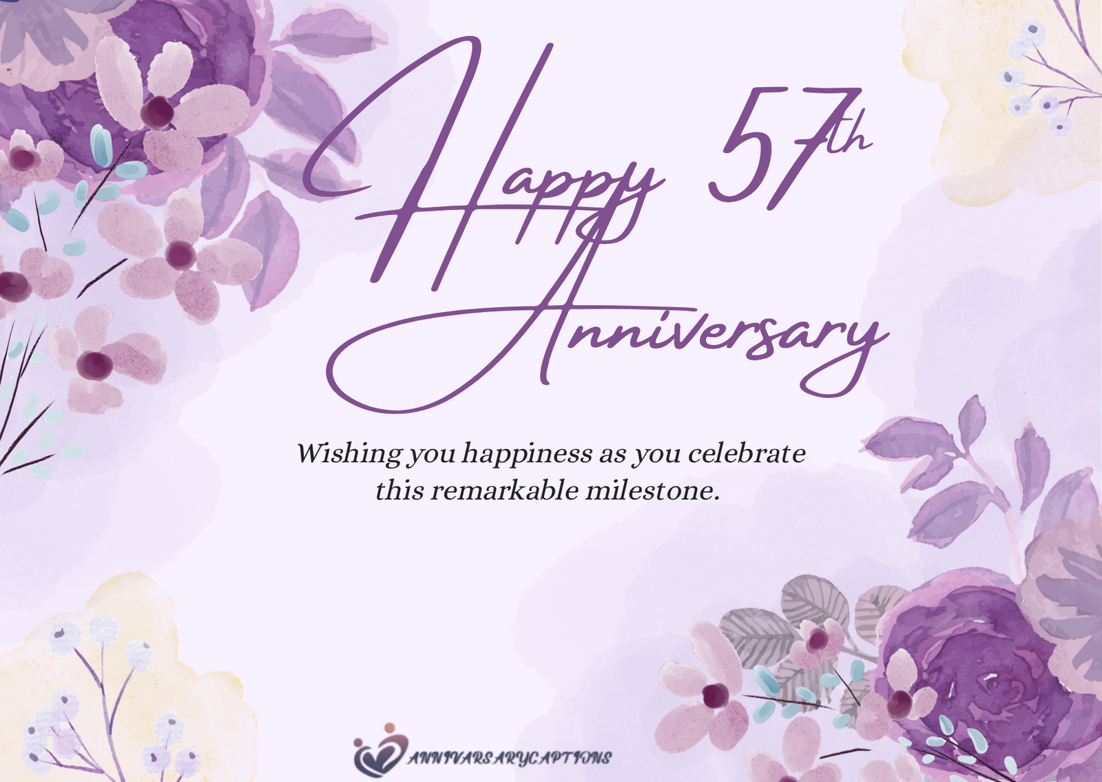 57th Wedding Anniversary