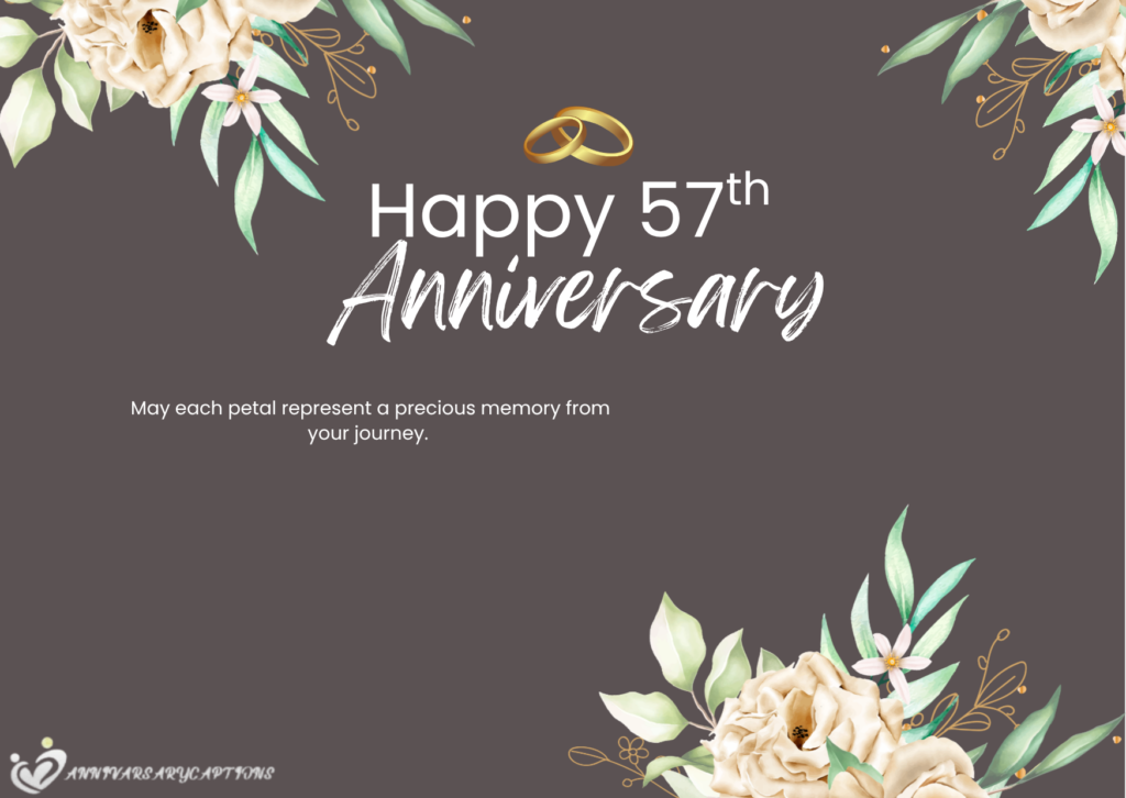 57th Wedding Anniversary