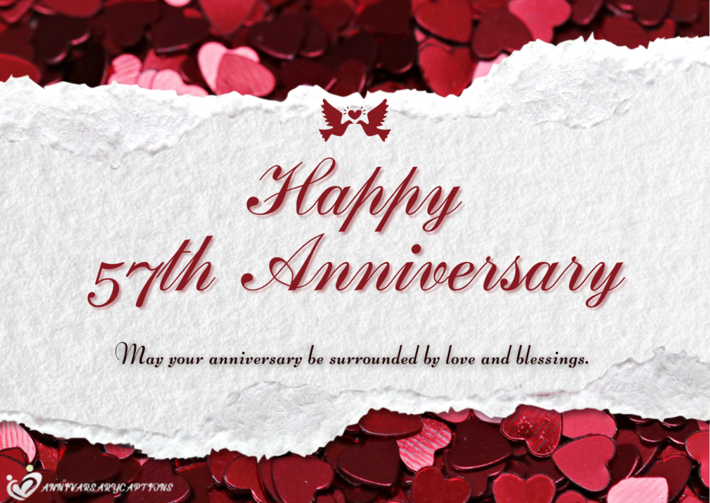 57th Wedding Anniversary