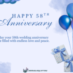 58th Wedding Anniversary