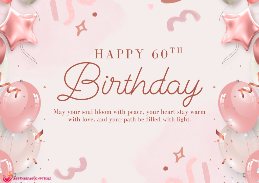 60th Birthday Wishes