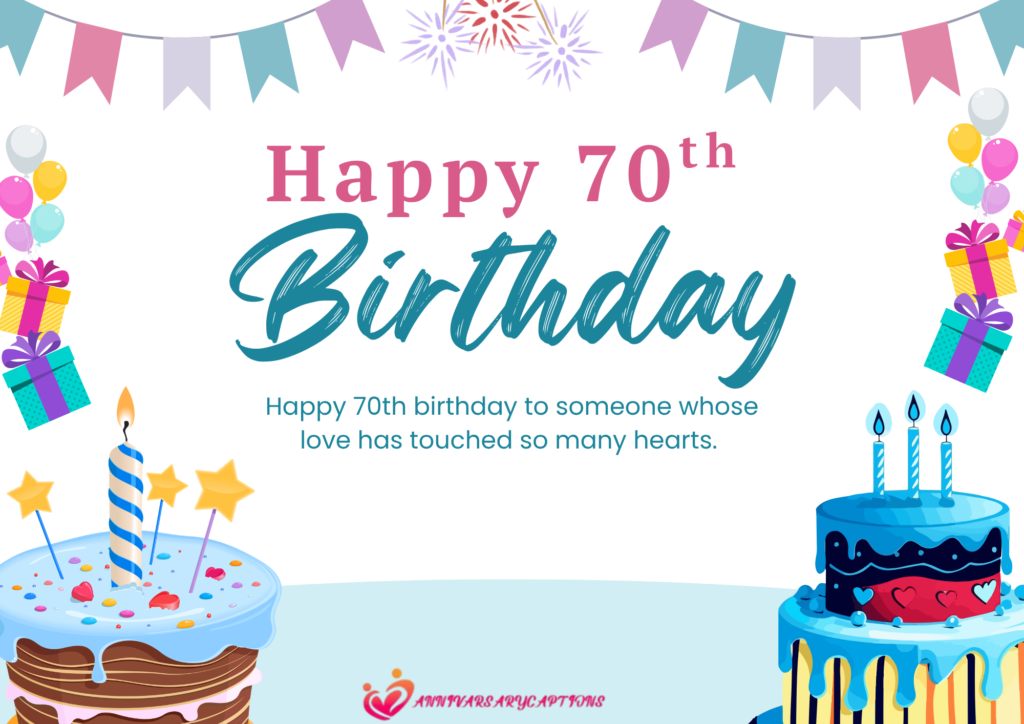 70th Birthday Wishes