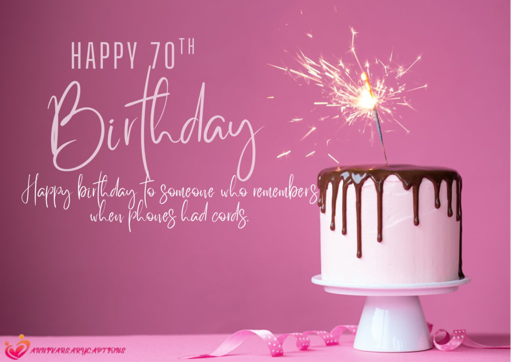 70th Birthday Wishes
