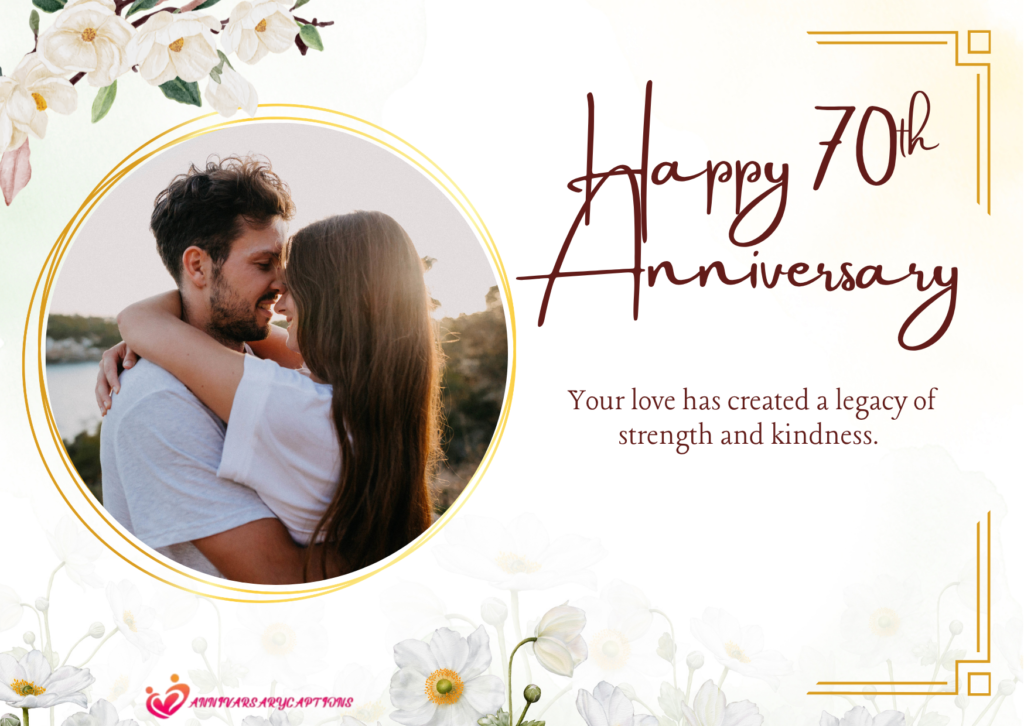 70th Wedding Anniversary